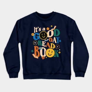 A Good Day to Read: Literary Escapes Crewneck Sweatshirt